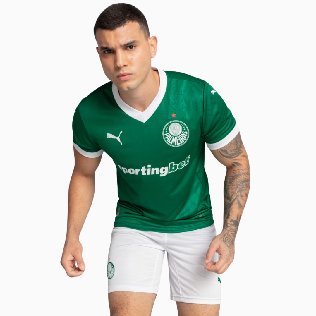 Camisa Puma Palmeiras 2025/26 I Jogador