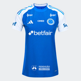 Camisa Feminina Adidas Cruzeiro 2025/26 I Com Patrocínios