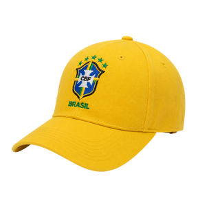 Boné Brasil Copa do Mundo Aba Curva Unissex Ajustável