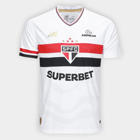 Camisa New Balance São Paulo 2025/26 I Lucas N° 7