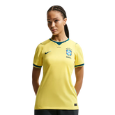 Camisa Brasil I 2026/27 Feminina - Amarela