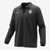 Camisa Brasil 2004/05 (Manga longa) Retrô- Preto