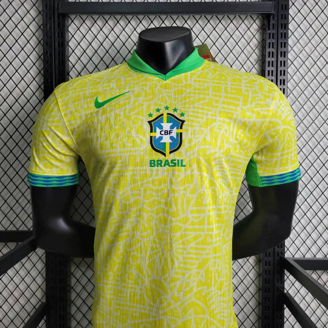 Camisa Brasil Home 24/25 - Jogador Masculina