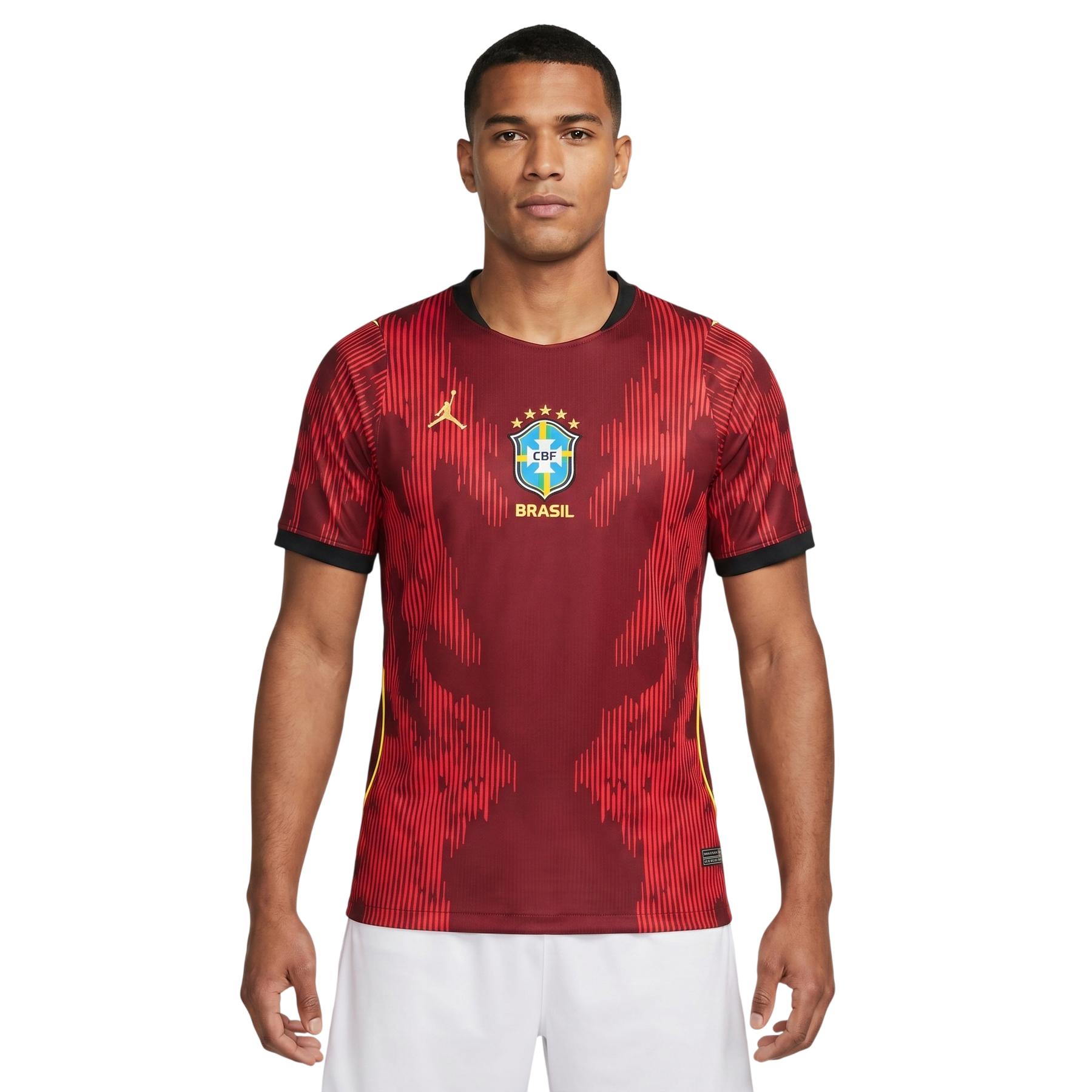 Camisa Brasil Vermelha 26/27 - Torcedor Masculina